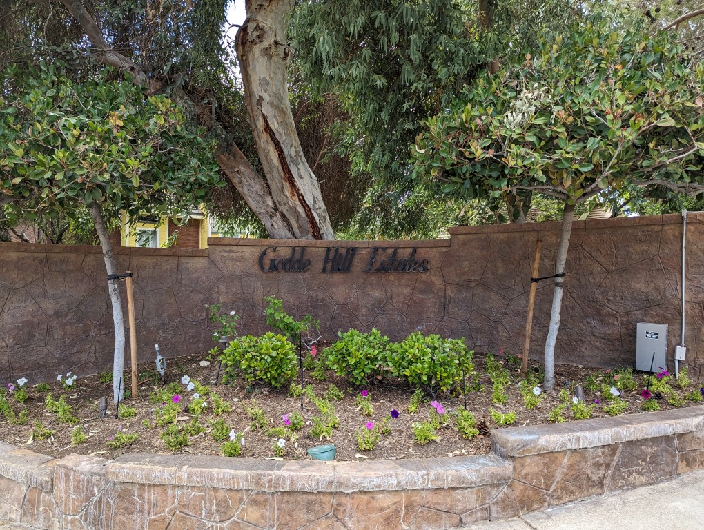 Godde Hill Estates Entrance